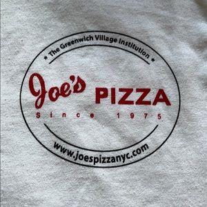 New Men’s Small Original Joe’s Pizza T-shirt
